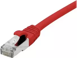 EXERTIS CONNECT Dexlan Cat. 6 F/UTP komutacinis kabelis, LSZH, raudonas, 3,0 m 850864