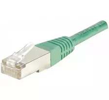 EXERTIS CONNECT Cat.6 F/UTP komutacinis kabelis, RJ45, žalias, 15 m 853328