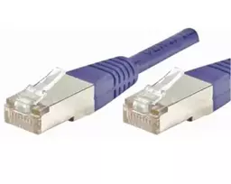 Exertis Connect 853341 Cat6 F/UTP tinklo kabelis, 20 m, violetinės spalvos