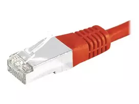 EXERTIS CONNECT Cat.6 S/FTP PiMF komutacinis kabelis, raudonas, 15 m 856919