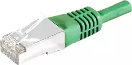 Exertis Connect 858354 Cat6a S/FTP komutacinis tinklo kabelis, 20 m, žalias