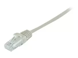 EXERTIS CONNECT Cat. 6A U/UTP varinis komutacinis kabelis, pilkas, 0,5 m, PoE, Snagless 859450