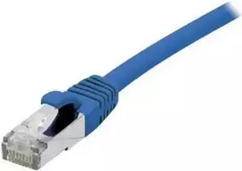 EXERTIS CONNECT Cat 6A S/FTP komutacinis kabelis, 15 m, mėlynas 858459