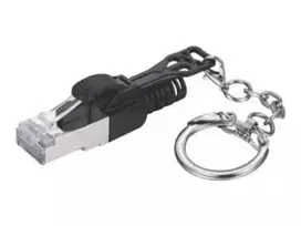 EXERTIS CONNECT RJ45 modulinis kištukas Cat. 6A, STP, fiksuojamas, komutaciniam kabeliui, 10 vnt. (920843)