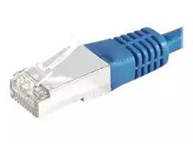 EXERTIS CONNECT Cat.6A S/FTP komutacinis kabelis, 7,5 m, mėlynas 858321