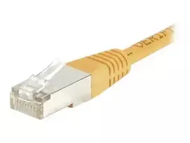 EXERTIS CONNECT Cat.6 F/UTP komutacinis kabelis, RJ45, oranžinis, 1,5 m 857941