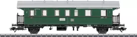 Märklin 4313 H0 greitasis traukinio vagonas Büm 234 2 klasės DB IV epocha vandenyno mėlyna/ smėlio spalvos