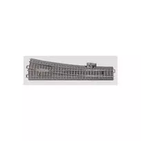 Märklin H0 C-Gleis (su pylimu) 24712 iešmas, plonas, dešinysis 236,1 mm