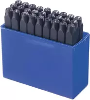 Brüder Mannesmann 27 dalių raidžių kirtiklių rinkinys 3 mm (243-B-3MM)