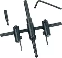 Brüder Mannesmann reguliuojamas apskritimų pjaustytuvas 30-120 mm su HSS peiliukais (537)