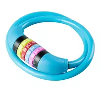 BURG WÄCHTER 210 C 65 BOYS kabelinė dviračio spyna, šviesiai mėlyna, 650 mm 39540