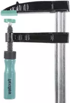 Wolfcraft SC 80-150 F formos veržtuvas su varžtu, 150 mm suspaudimo diapazonas, 80 mm nasrų gylis, 3057000