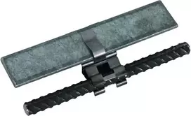 DEHNclip DC BK6 FL30 StSt armatūros spaustukas apvaliam iki 6 mm arba plokščiam iki 30 mm laidininkui, 308140