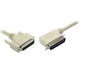 GoodConnections Alcasa USB spausdintuvo kabelis, kairės pusės kampu, 5,0 m 4095-5L