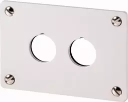 Eaton M22-E2 tvirtinimo plokštė, pilkos spalvos aliuminis, IP65, 105 x 72 mm, 216543