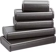 Bopla ABPH 820-150 aliuminio profilio korpusas 150 x 82 x 22 mm juodas 84826150.H