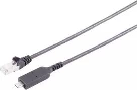 S CONN MAXIMUM CONNECTIVITY USB-C į RJ45 Gigabit LAN adapterio kabelis 1,5 m juodas (13-51155)