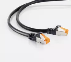 S CONN MAXIMUM CONNECTIVITY Cat.6A S/FTP lauko komutacinis kabelis, 3m, juodas 08-26045