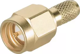 Telegärtner SMA kabelio kištukas Crimp/Solder G05 (RG-223/U, RG-142 B/U), auksuotas, 50 Ohm, DC-18 GHz J01150A0031