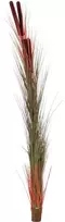 EUROPALMS dirbtinė nendrinė žolė su švendrėmis, šviesiai rudos spalvos, 152 cm, 82505856