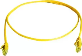 Telegärtner DataVoice Office Cat 6 UTP komutacinis kabelis RJ45 - RJ45, 3m, geltonas RAL 1021, be halogenų L00002A0237