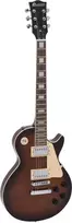 DIMAVERY LP-700 elektrinė gitara, Flamed Brown 26219389