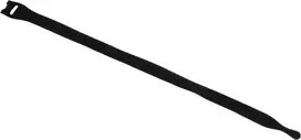 ACCESSORY kibioji juosta kabelių rišimui 20x330mm juoda (30006021)