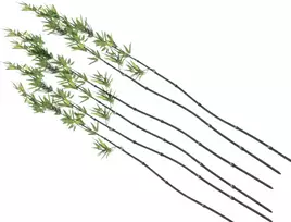 EUROPALMS dirbtinės bambuko šakelės su lapais, 180 cm, 6 vnt. rinkinys 82509260
