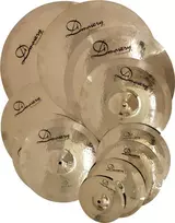 Dimavery DBMR-922 22 colių Ride cimbolas, B20 bronza, blizgusis apdaila, rankomis kaltas, vidutinio sunkumo 26022869