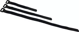 ACCESSORY BS-1 kibioji juosta kabelių rišiklis 25x300mm juodas, 10 vnt. 30006031
