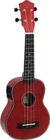 DIMAVERY UK-100 sopraninė ukulėlė, Flamed Red 26255807