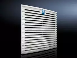 Rittal išleidimo filtras SK 3237.1xx filtravimo ventiliatoriams, G3, IP54, 204 x 204 mm, šviesiai pilkas 3237208
