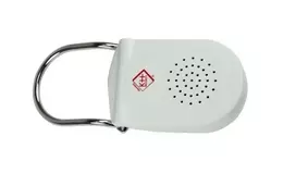 KH-SECURITY KH 100183 elektroninis durų rankenos signalizatorius, mobilioji aliarmo sistema, balta