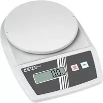 KERN EMB 500-1 precizinės pašto svarstyklės, 500 g talpa, 0,1 g skyra, LCD ekranas, maitinimas iš tinklo