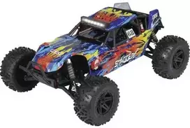 Reely Stagger Brushed 1:10 RC elektrinis buggy 4WD Ready-to-Run 2.4 GHz su baterija, pakrovėju ir siųstuvo baterijomis RE-6333762