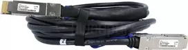 BlueLAN P08242-001 suderinamas 200G QSFP56 į 2x100G QSFP56 InfiniBand HDR DAC išskaidymo kabelis, 1m, pasyvus, 26 AWG P08242-001-BL