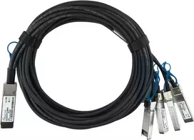 BlueLAN 980-9I48H-00C003 suderinamas QSFP28 į 4x SFP28 pasyvus varinis breakout DAC kabelis, 3m, 100G į 4x25G 980-9I48H-00C003-BL
