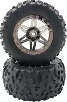 Reely Complete Wheels RE-6622380 (2 vnt., 65 mm, 12 mm Hex) 1:10 RC automobiliams