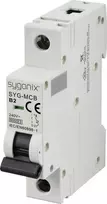 Sygonix SY-6437976 SYG-MCB 1P/B2/6KA miniatiūrinis automatinis jungiklis 1-polio 2 A 240 V/AC