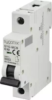 Sygonix SY-6440988 SYG-MCB 1P C32 6kA automatinis grandinės pertraukiklis 32 A 240 V AC