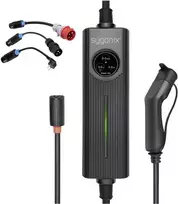 Sygonix mobilioji įkrovimo stotelė Type 2 Mode 2 16 A 1 prievadas 11 kW (SY-5479632)