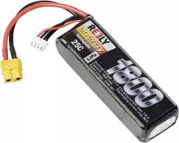 Reely LiPo baterijų paketas 11.1V 1800mAh 3S 25C Softcase XT60 RE-7851456