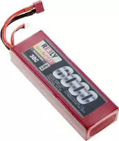 Reely LiPo akumuliatorius 7,4 V 6000 mAh 2S 30C Hardcase T-Plug RE-7855155