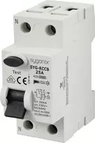 Sygonix SY-6438014 liekamosios srovės grandinės pertraukiklis (RCCB) 1P+N 25A 30mA A tipo 230V AC 10kA