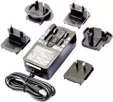 Dehner SYS 1541-2412-W2E 12V 2A fiksuotos įtampos maitinimo šaltinis, 24W, 5,5x2,1mm DC kištukas, Level VI