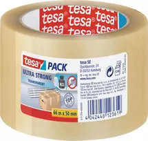 TESA ultra strong 66 m PVC permatoma pakavimo juosta (57176)