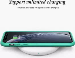 CYOO BioCase, skirta iPhone 12 mini 5,4 colio – mėlynas biologiškai skaidomas kietas dėklas CY121888