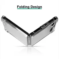 CYOO TPU silikoninis dėklas Samsung Galaxy Z Flip - permatomas (CY122089)