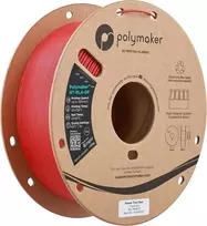 Polymaker HT-PLA-GF 1,75 mm Power Tool Red 1 kg – aukštos temperatūros stiklo pluoštu sustiprintas PLA filamentas