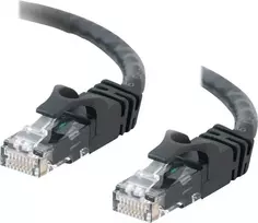 Cables2Go 0,5 m Cat6 UTP Ethernet tinklo kabelis, juodas, Snagless, PVC apvalkalas 83405